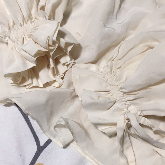 Alexander McQueen Silk Pheasant Blouse - Picture 4 of 5